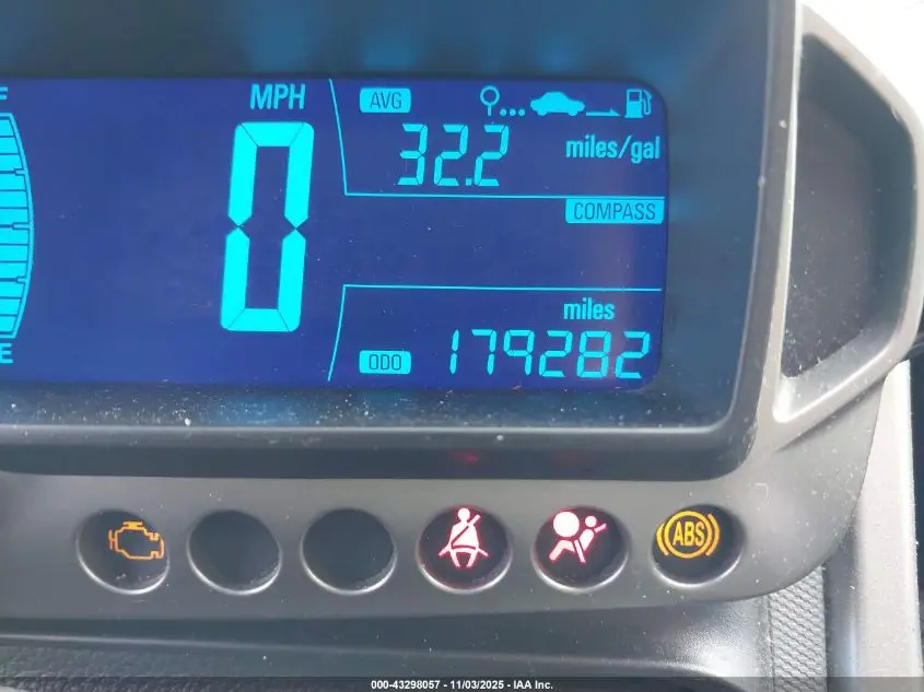 2012 CHEVROLET SONIC 1LZ