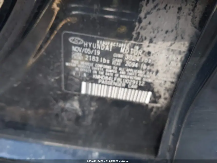 2020 HYUNDAI ELANTRA SEL