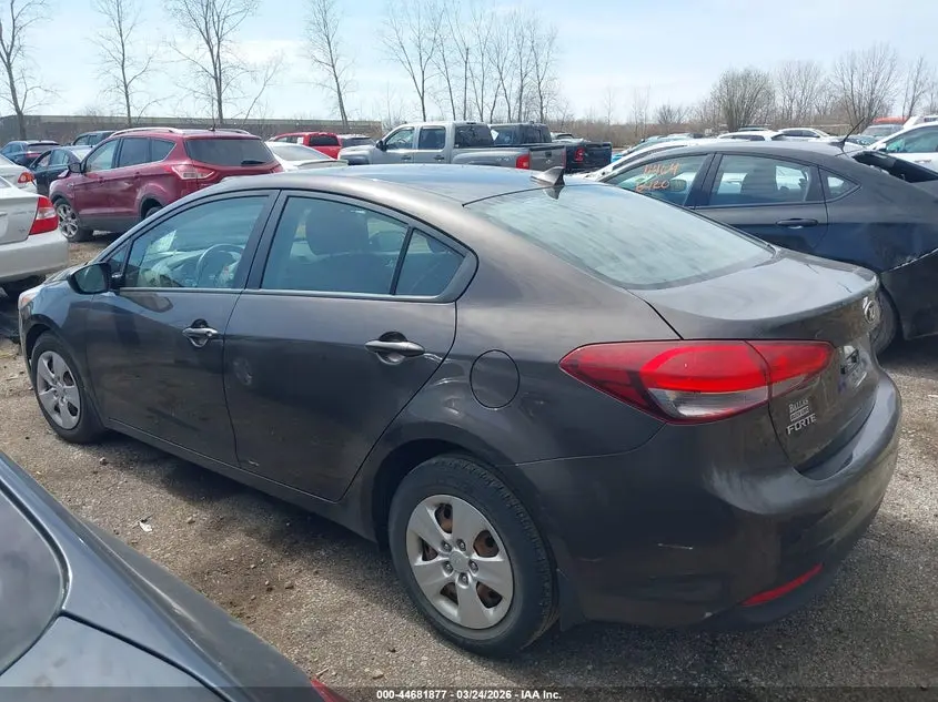 2018 KIA FORTE LX