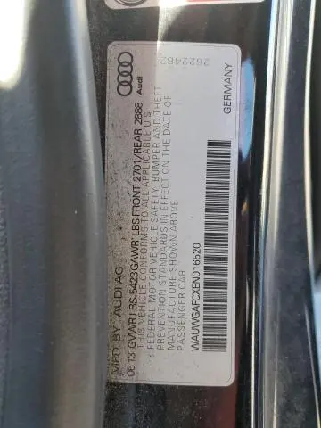 2014 AUDI A7 PREMIUM PLUS  