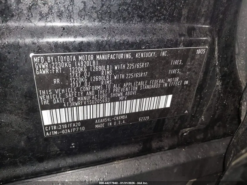 2025 TOYOTA RAV4 HYBRID XLE