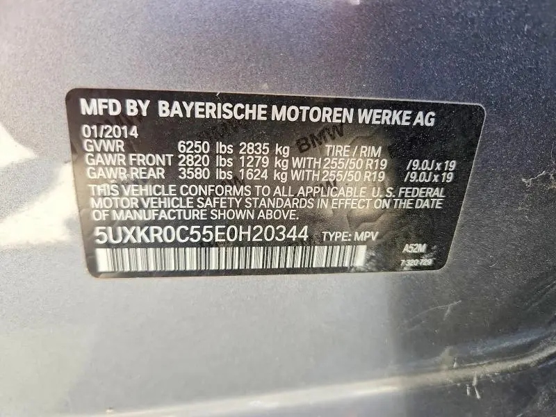 2014 BMW X5 XDRIVE35I  