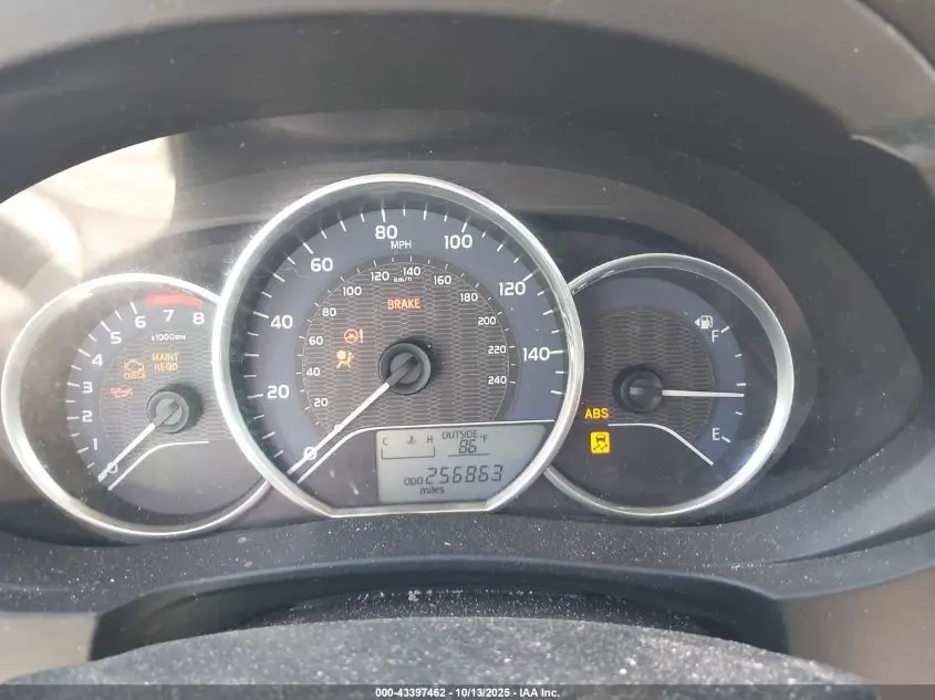 2016 TOYOTA COROLLA LE