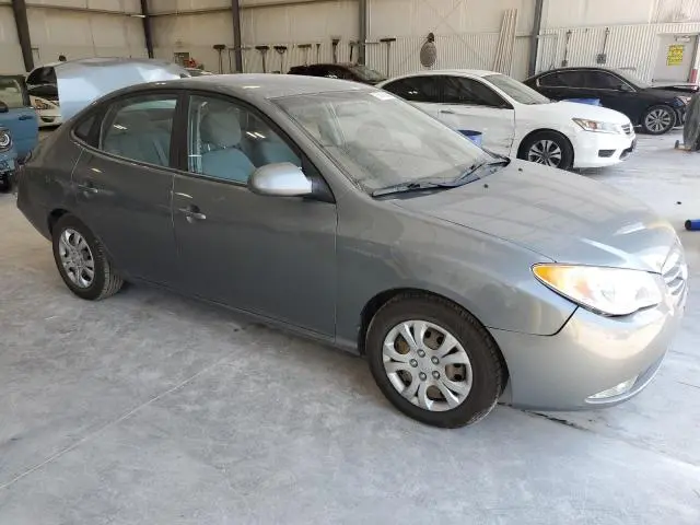 2010 HYUNDAI ELANTRA BLUE  
