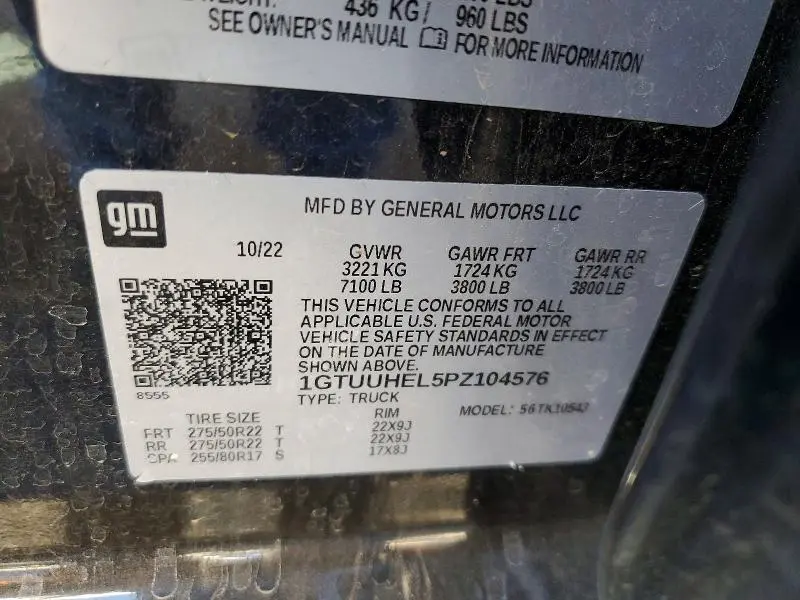 2023 GMC SIERRA K1500 DENALI ULTIMATE  