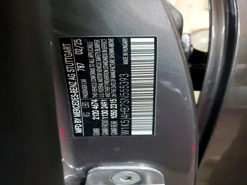 2025 MERCEDES-BENZ CLA 250 4MATIC  