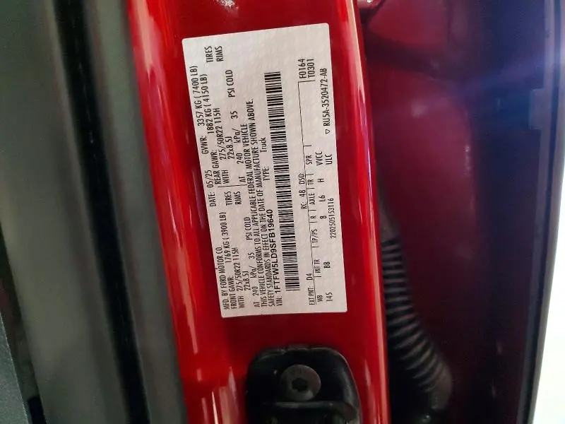 2025 FORD F150 LARIAT  