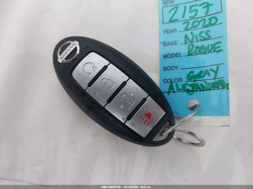 2020 NISSAN ROGUE S INTELLIGENT AWD/SL INTELLIGENT AWD/SV INTELLIGENT AWD