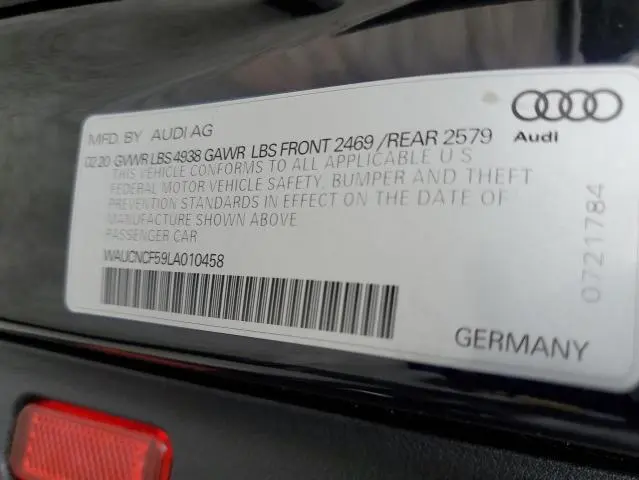 2020 AUDI A5 PREMIUM PLUS  