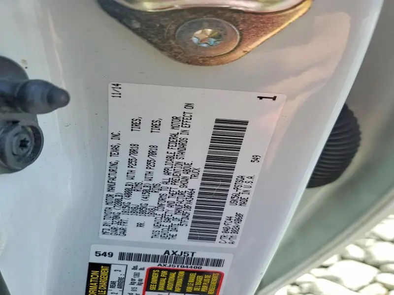 2015 TOYOTA TUNDRA   