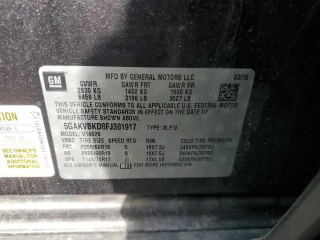 2015 BUICK ENCLAVE