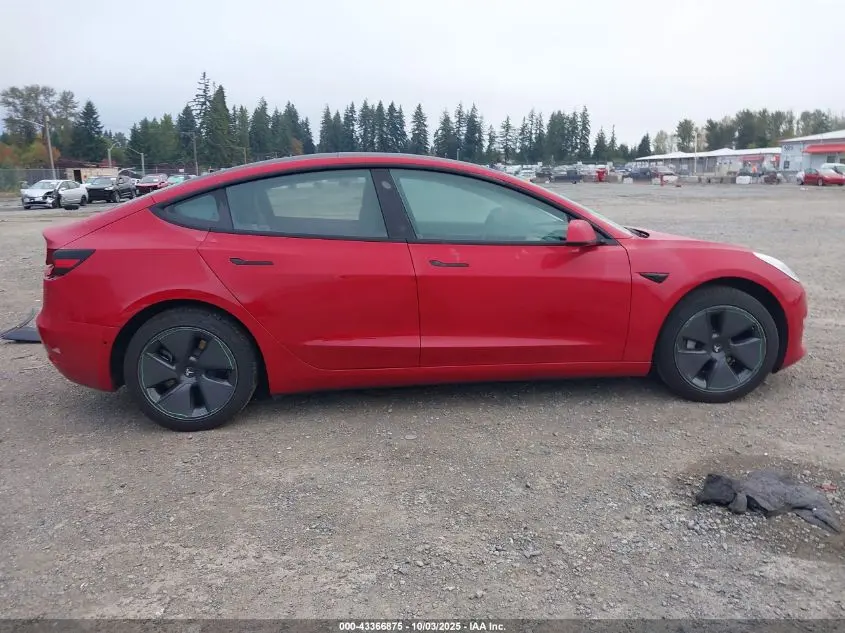 2021 TESLA MODEL 3 STANDARD RANGE PLUS REAR-WHEEL DRIVE