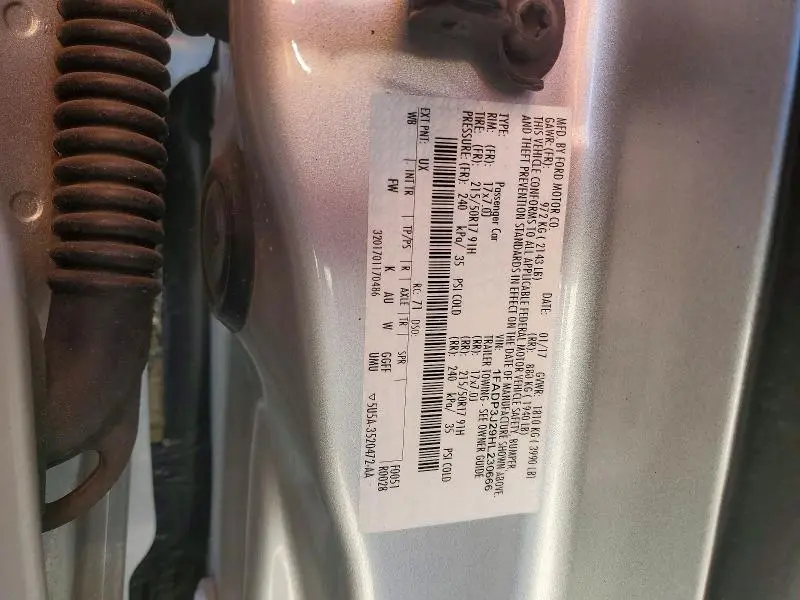 2017 FORD FOCUS TITANIUM  