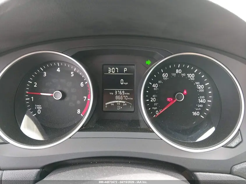 2016 VOLKSWAGEN JETTA 1.4T S