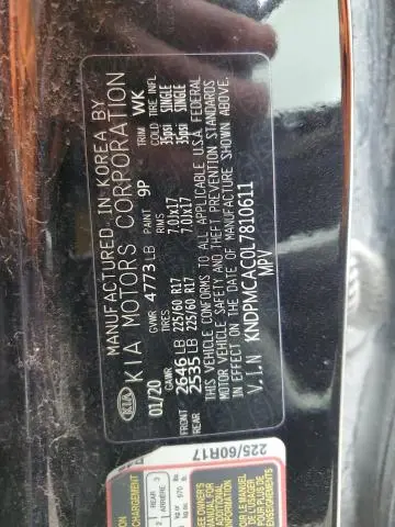 2020 KIA SPORTAGE LX  