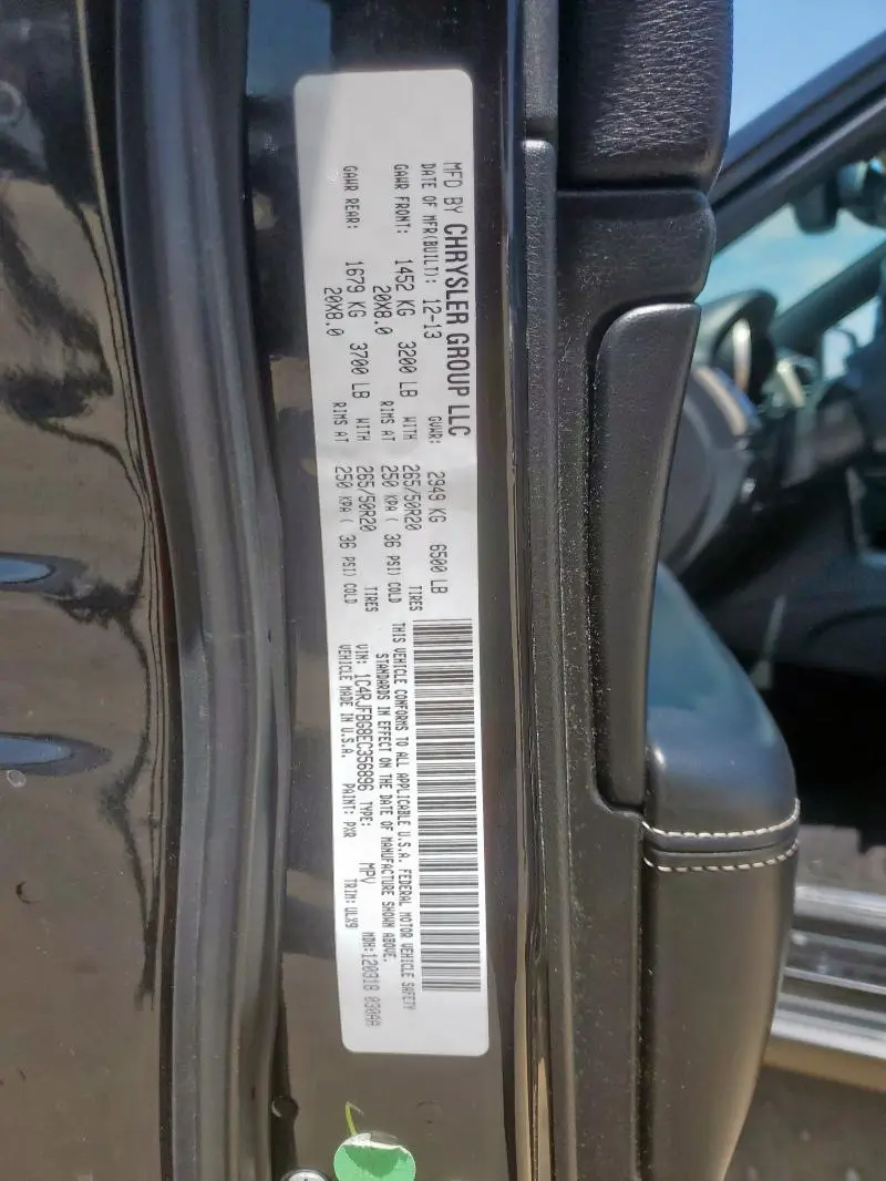 2014 JEEP GRAND CHEROKEE LIMITED  