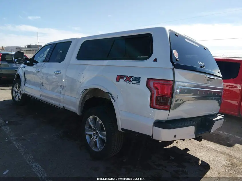 2017 FORD F-150 PLATINUM