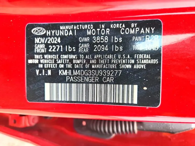 2025 HYUNDAI ELANTRA SEL SPORT  