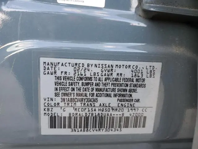 2024 NISSAN SENTRA SV