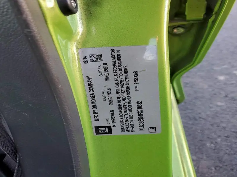 2015 CHEVROLET SPARK LS  