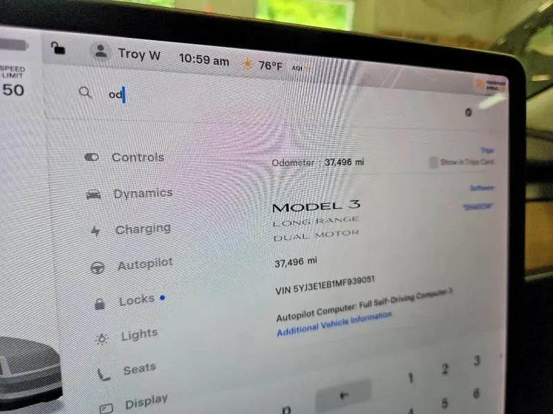 2021 TESLA MODEL 3   
