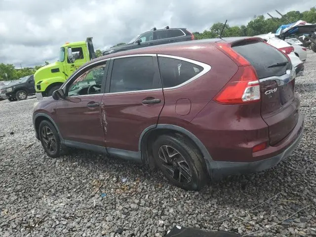 2016 HONDA CR-V SE  