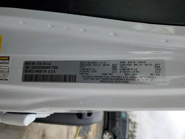 2025 JEEP WRANGLER SPORT  