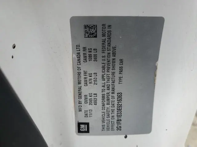 2014 CHEVROLET CAMARO LT