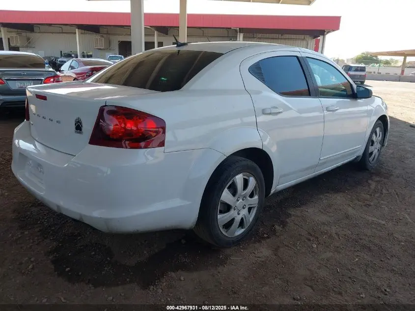 2012 DODGE AVENGER SE