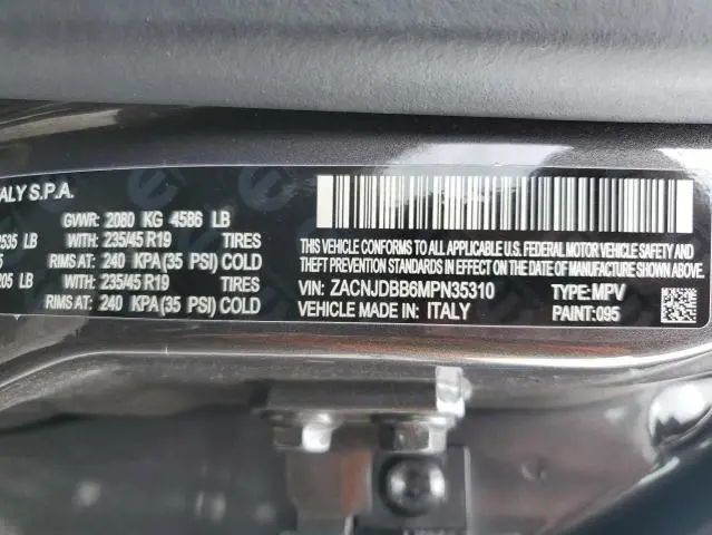 2021 JEEP RENEGADE LATITUDE