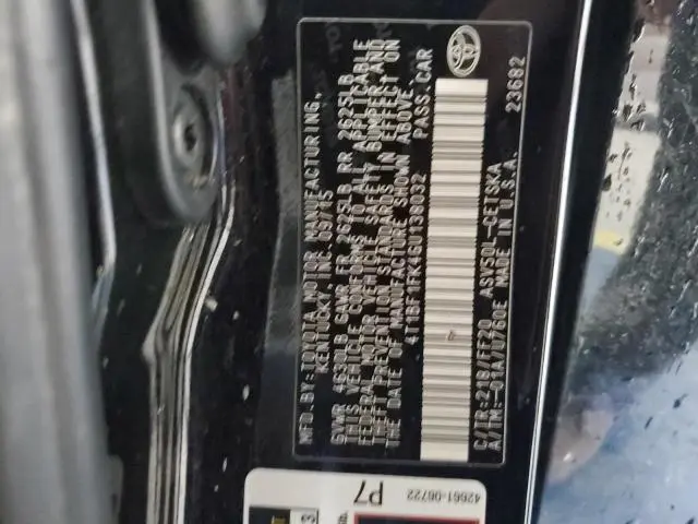 2016 TOYOTA CAMRY LE  