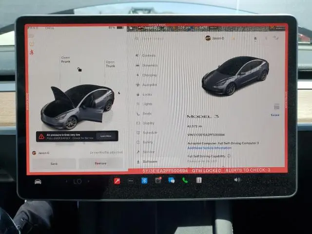 2023 TESLA MODEL 3   
