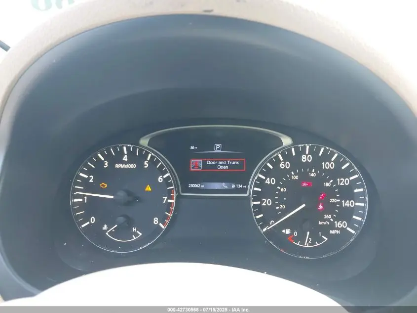 2016 NISSAN ALTIMA 2.5 SV