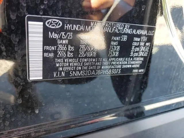 2023 HYUNDAI SANTA FE SEL  