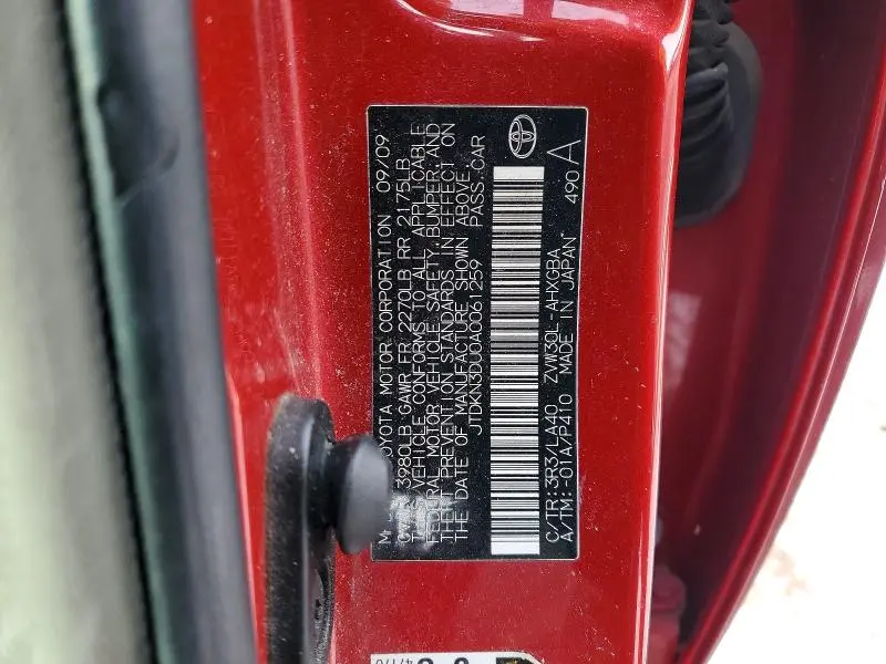 2010 TOYOTA PRIUS   