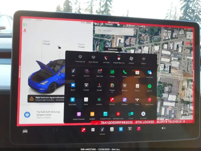 2024 TESLA MODEL Y LONG RANGE DUAL MOTOR ALL-WHEEL DRIVE