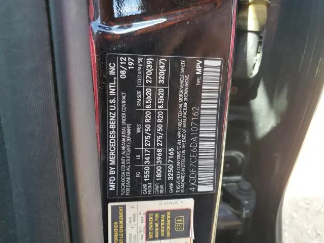 2013 MERCEDES-BENZ GL 450 4MATIC  