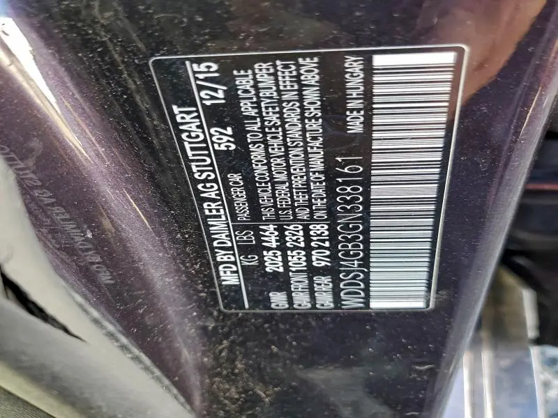 2016 MERCEDES-BENZ CLA 250 4MATIC  