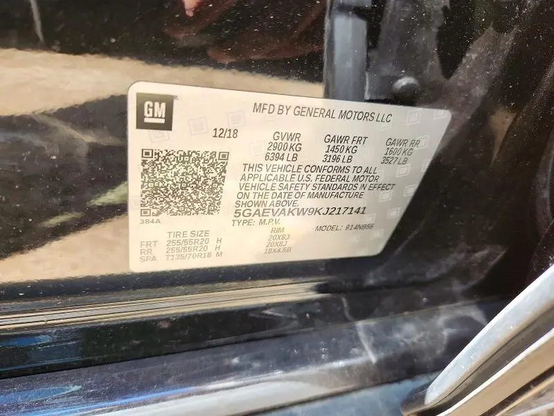 2019 BUICK ENCLAVE ESSENCE  