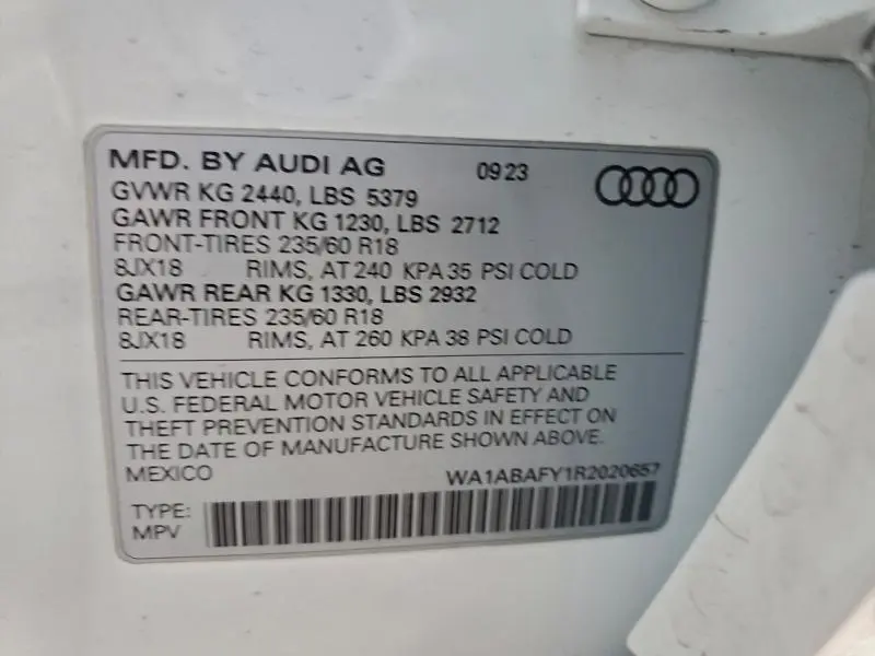 2024 AUDI Q5 PREMIUM 40  