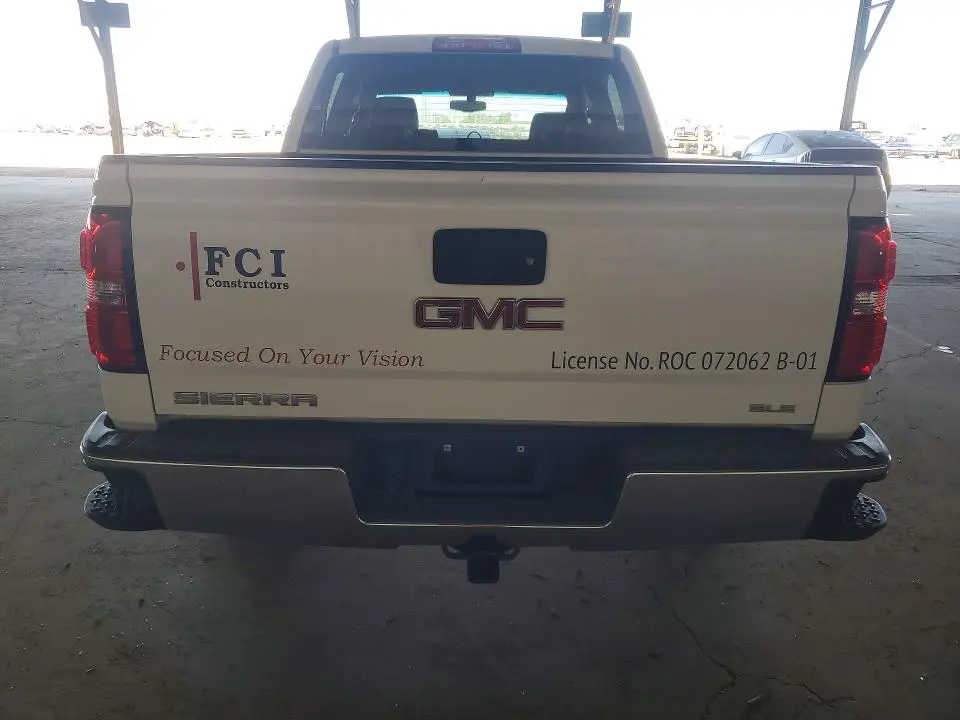 2018 GMC SIERRA K1500 SLE  