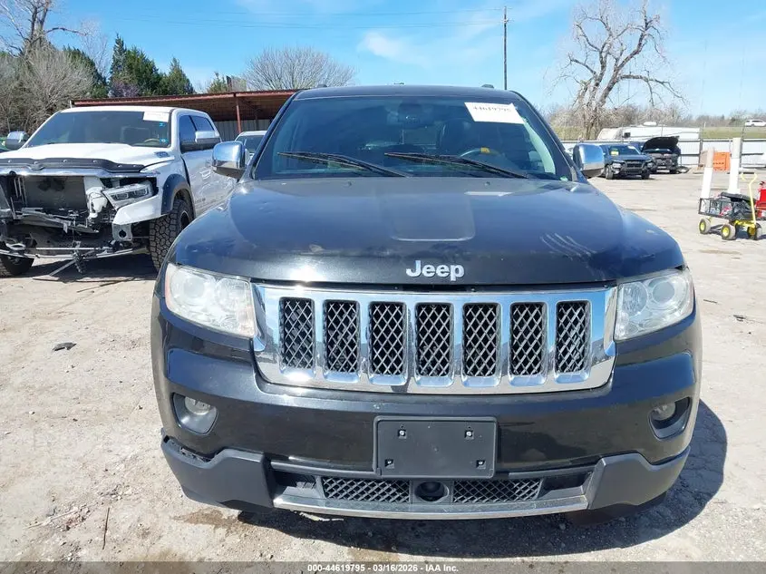 2013 JEEP GRAND CHEROKEE OVERLAND