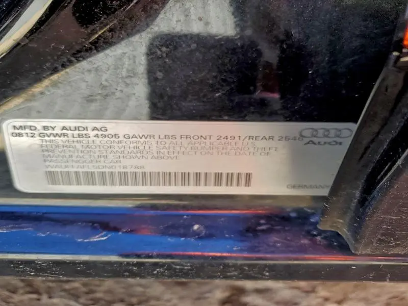 2013 AUDI A4 PREMIUM PLUS  