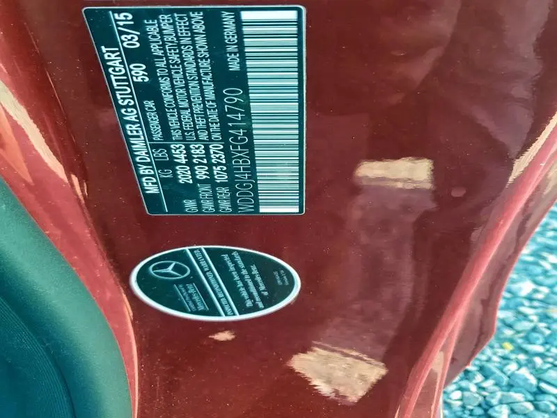 2015 MERCEDES-BENZ C 250  