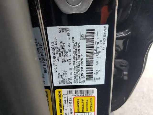 2023 FORD BRONCO SPORT BIG BEND  