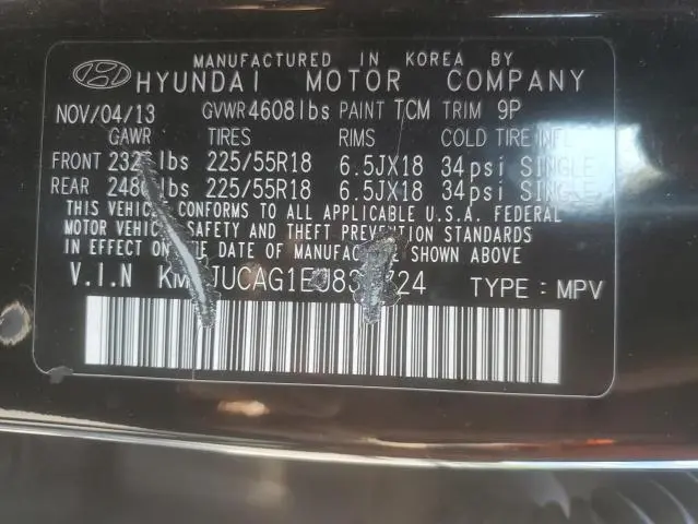 2014 HYUNDAI TUCSON GLS