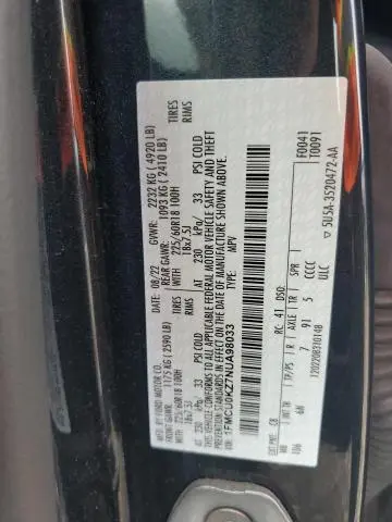 2022 FORD ESCAPE SEL  