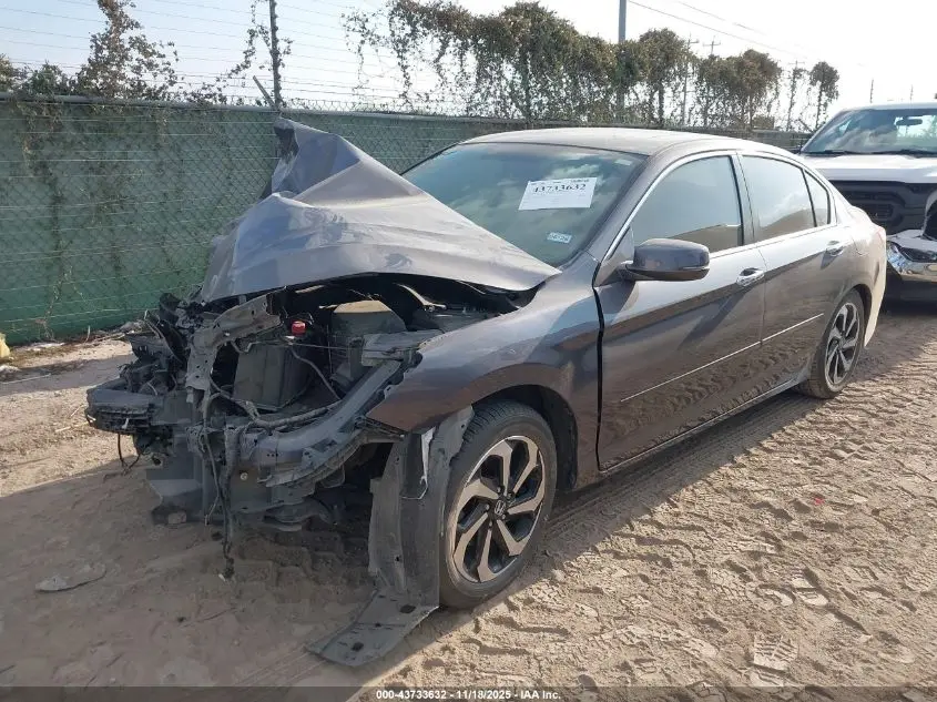 2017 HONDA ACCORD EX