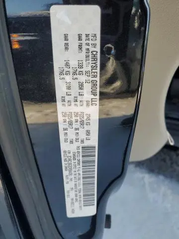 2013 CHRYSLER TOWN & COUNTRY TOURING  