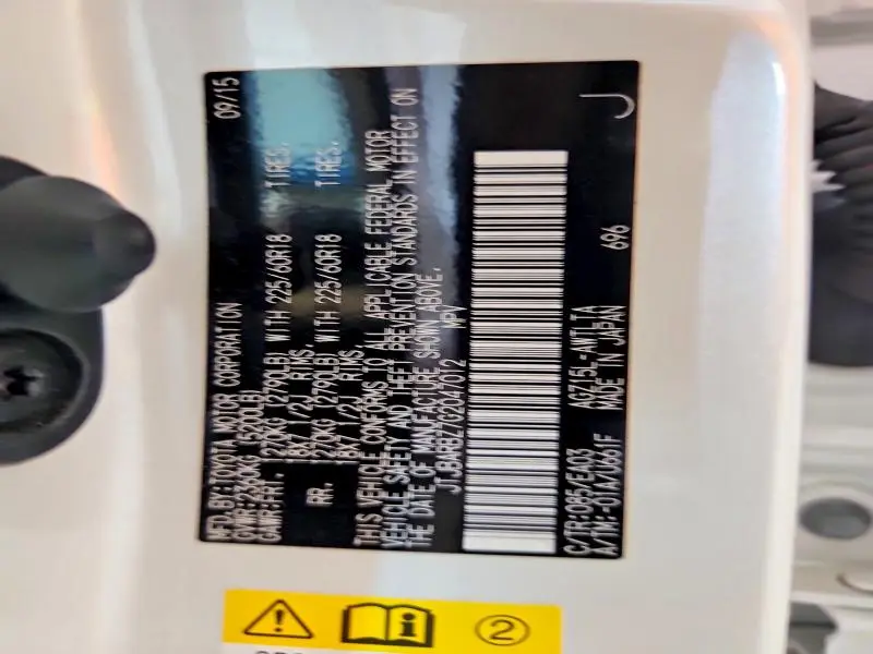 2016 LEXUS NX 200T BASE  